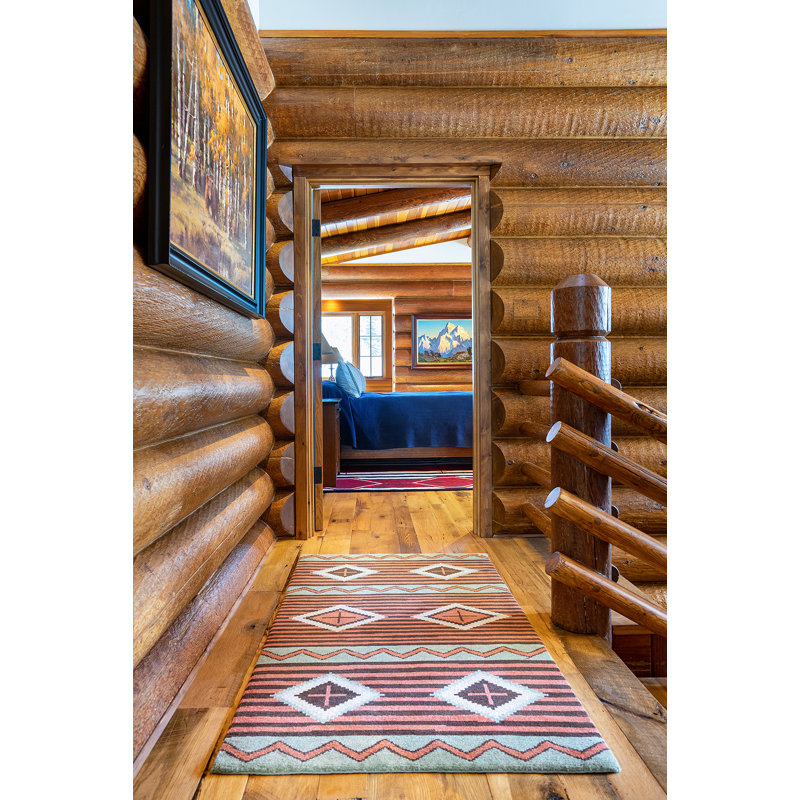 Mesa Wool Southwestern Area Rug, Rectangle 5' x 8'