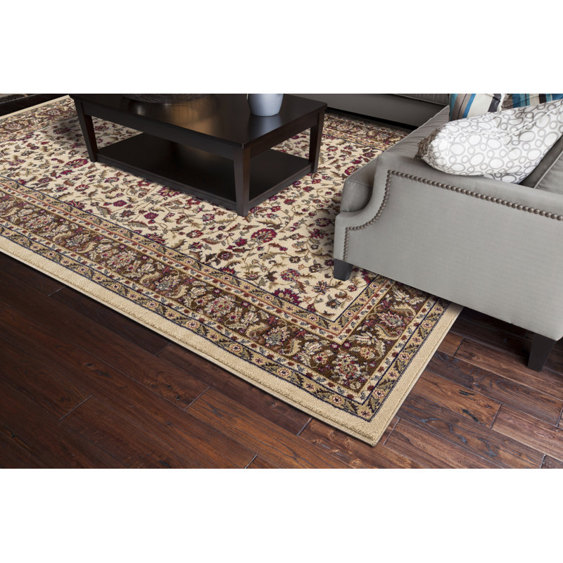 Tapis ivoire Edmont, Rectangle 6 pi 7 po x 9 pi 3 po