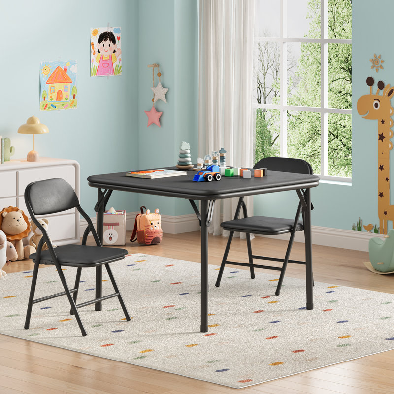 Kids and Chair Set, Black