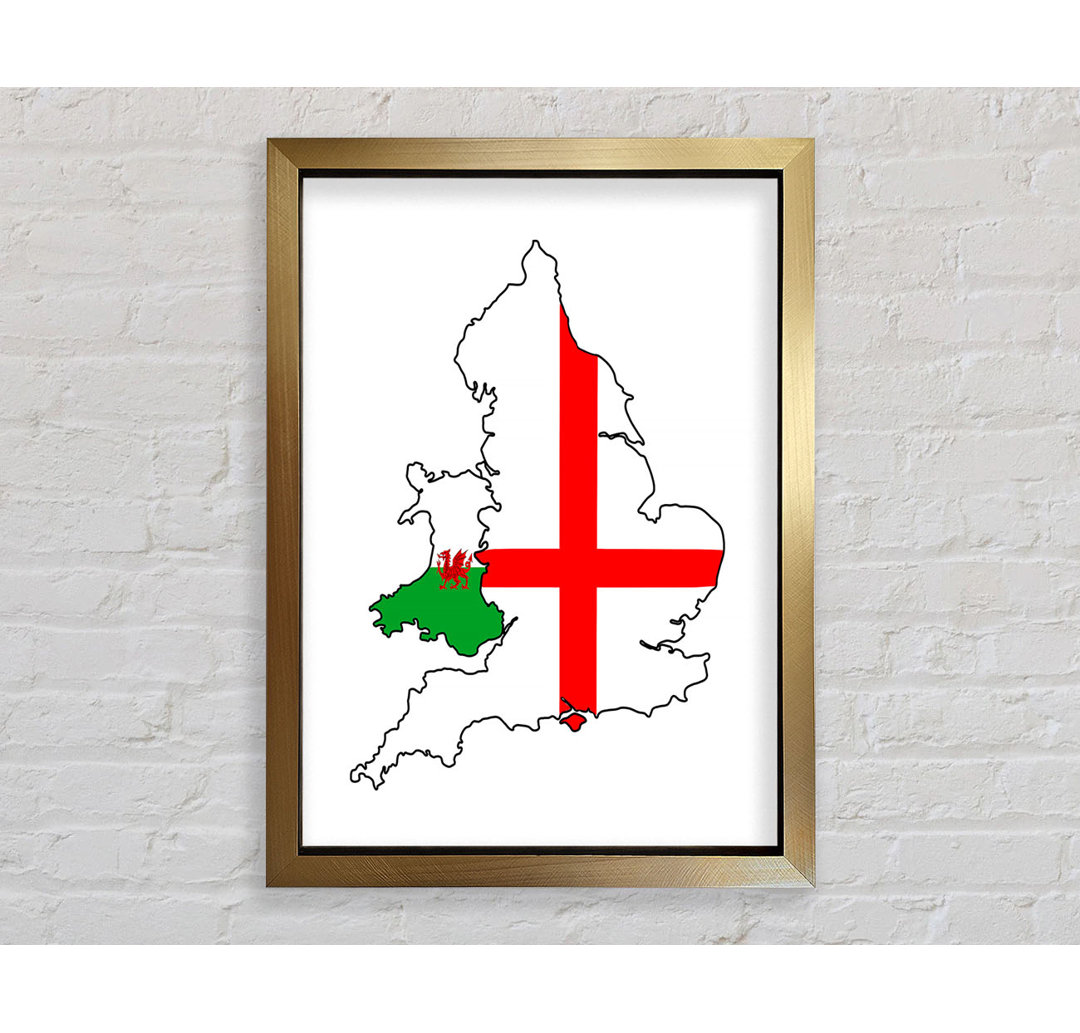 Wales und England - Drucken