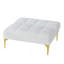 Tissu convertible futon avec pieds en métal