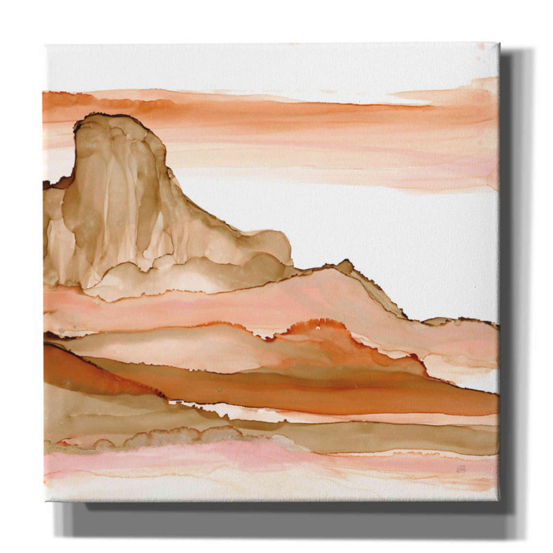 «Desertscape V» par Chris Paschke, estampe numérique sur toile, H 12 po x l 12 po x P 0,75 po