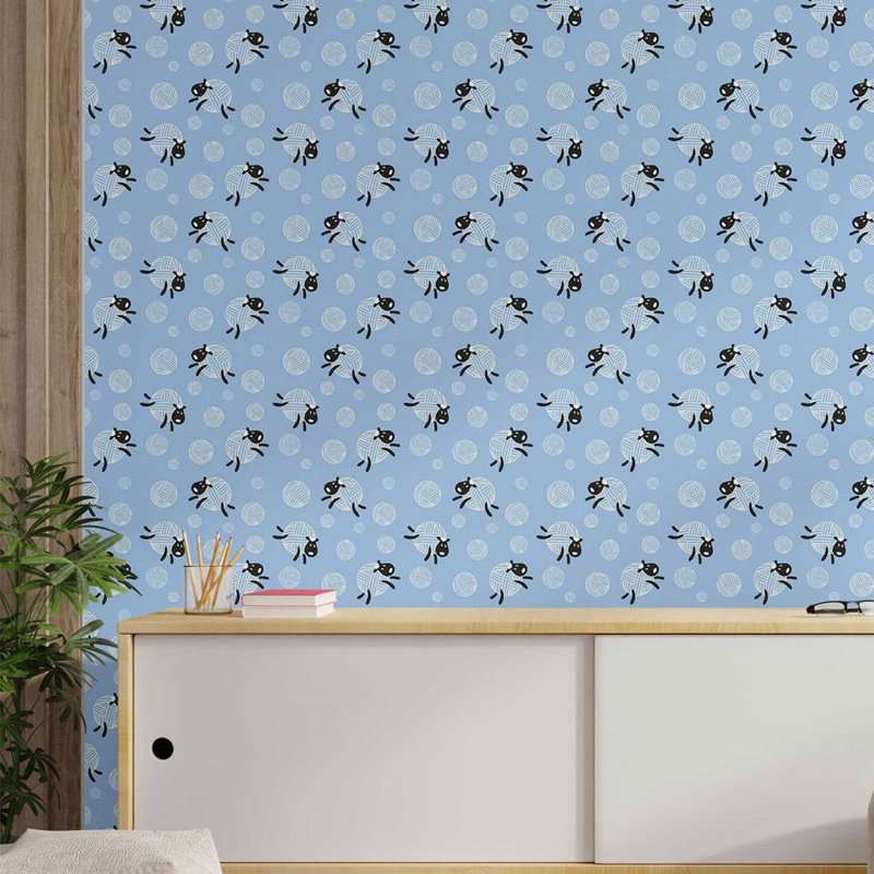 Rouleau de papier peint Copple, L 96 po x l 24 po