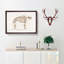 Mammoth Skeleton by Charles d' Orbigny - Picture Frame Graphic Art Print-55576645-55576642
