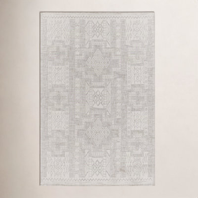 Pavia Gray Moroccan Outdoor Rug