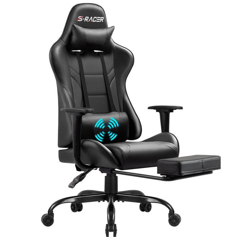Gaming Chair with Footrest  Installation Guide + Features 