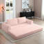 Canapé-lit rembourré 82 po avec 2 coussins en velours côtelé rembourré Corduroy - aucun assemblage requis-123034474-128842265