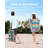 Backpack Beach Chair Reclining, Portable Folding Beach Chairs with 5 Adjustable Positions, Built-in Cooler & Backpack Straps-1514987523-1532490640