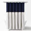 Ruya Polyester Blend Shower Curtain-958272225-958272228