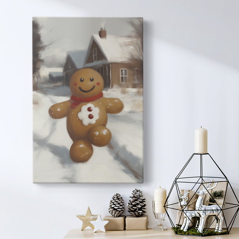 Art des Fêtes de Noël - Toile tendue avec châssis - Série 2-CDXIX, H 60 po x l 40 po