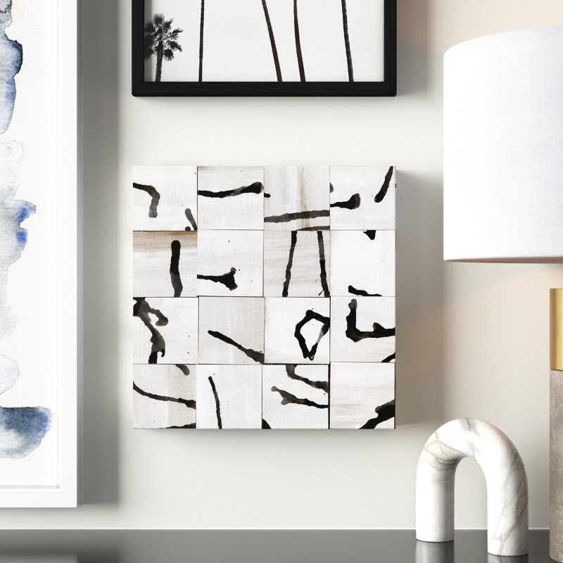 Neutral Subtext III by Renée W. Stramel - Wrapped Canvas Print, 30cm H x 30cm W