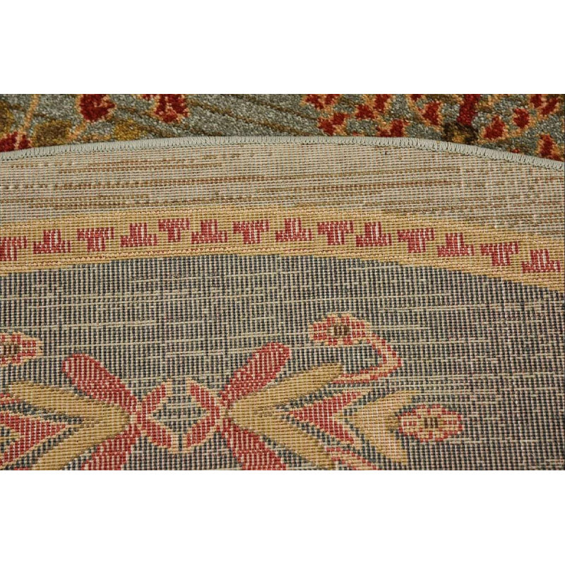 Jaeden Oriental Indoor / Outdoor Rug, Round 6'1"