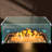 22'' x 22'' Cube Glass Fire Pit Accessory