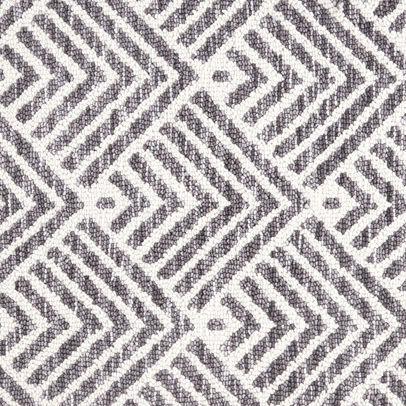 TOWN & COUNTRY EVERYDAY Walker Modern Stripe Everwash Non-Slip Backing Kitchen Mat, Gray, Runner 2' x 6'