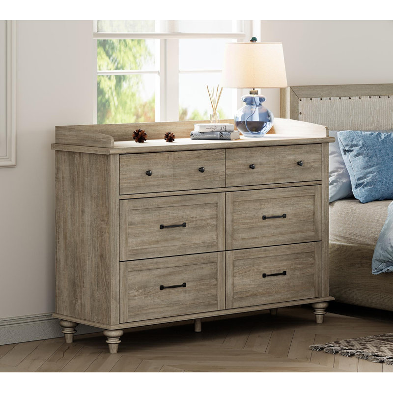Commode 6 tiroirs Corretta Kids, Gris