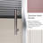 60.In W X 72.In H Single Sliding Shower Door, 1/5 Inch Thick Clear Tempered Glass Shower Door With Stainless Steel Handle-120984845