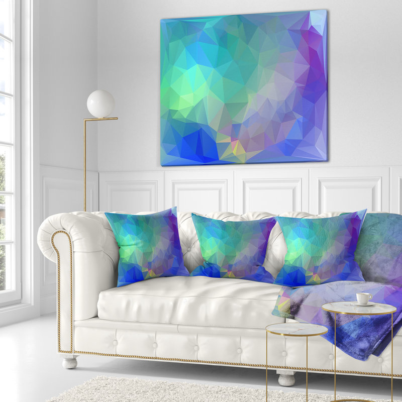 Coussin Abstract, 16 po x 16 po, Coussin décoratif