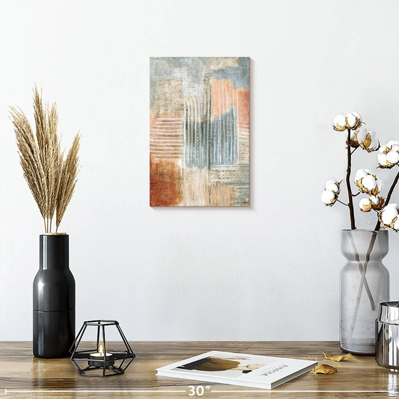Avery Summer Rust I, 12" H x 8" W