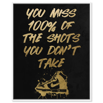 «The Shots You Take Gold Man» par Notoriart