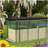 Raised Garden Bed for Flowers, Veggies and Herbs,Galvanized Steel Planter Box with Crop Cage and Shade Cloth-757513971-757513970