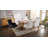 Tufted Upholstered High Back Dining Armchair, Linen-1544929036