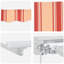 VidaXL 250cm W x 200cm D Polyester Cover Retractable Patio Awning-130819382-130819385