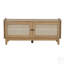 Banc de rangement en rotin avec rangement Boho-1503987382