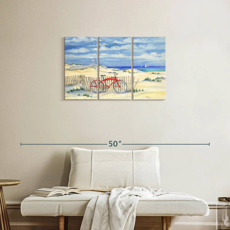 Gillard Beach Cruiser I, 20" H x 33" W