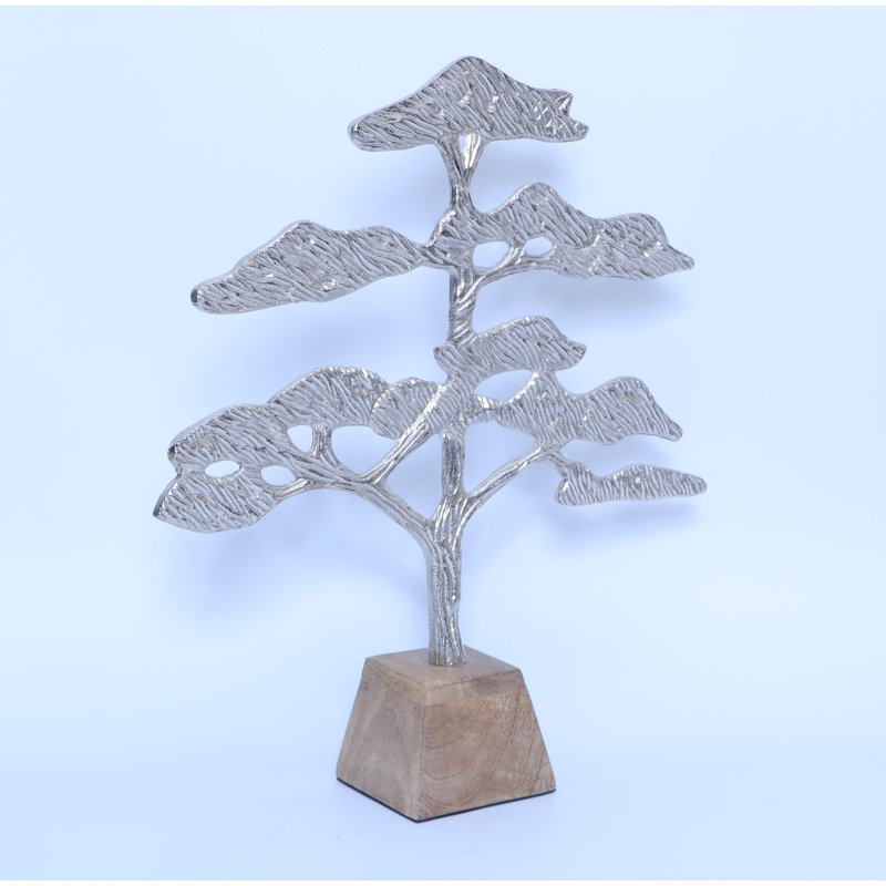 Tree Sculpture , Silver