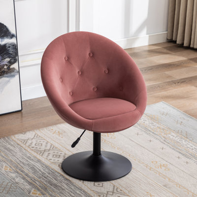 Askerby Velvet Swivel Barrel Chair