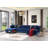 Ariana Velvet Double Chaise Sectional-351795244