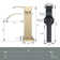 Centerset Single-handle Bathroom Faucet with Drain Assembly