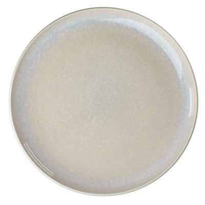 Like. by Villeroy & Boch – Perlemor Sand Plate 11.5 x 11.5 x 1 in, Large Dinner Plate, Premium Porcelain, Made in Germany, Beige, Microwave-Safe & Dishwasher-Safe, Pottery Look