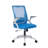 Bleona Office Chair With Flip-Up Armrests Ergonomic Computer Desk Chair Foldable Mesh Task Chair With Wheels Adaptive Lumbar Support Swivel Tilt Comfortable Study Chair For Student-107255634-107255635