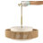 6-Light Dimmable Natural Rope Drum Pendant Chandelier in Brass-1287090848