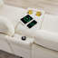 Canapé modulaire en chenille avec console de rangement Chenille-120142616