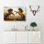 Two Wild Stallion Horses - Wrapped Canvas Painting-56641297