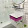 Anchor 14" Iron Rectangular Wall Mount Bathroom Sink with Overflow