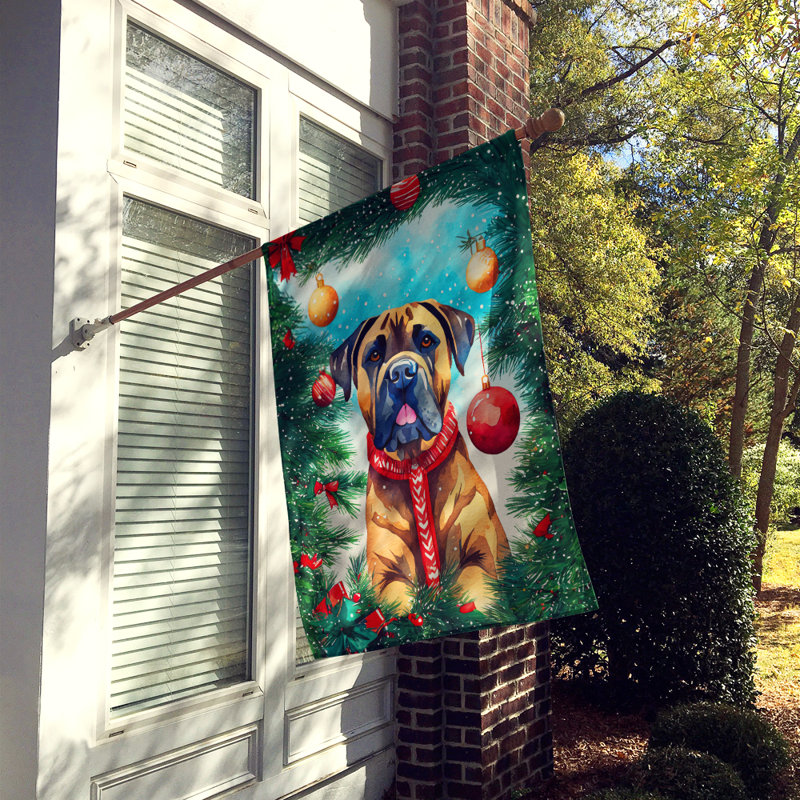 Double Sided Polyester Christmas, 40'' H x 28'' W