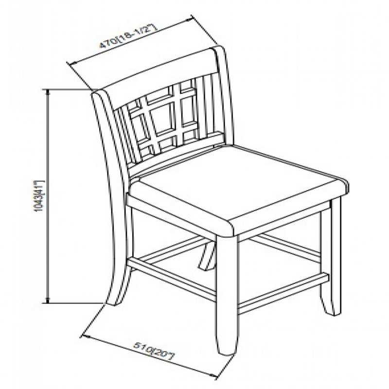 Tabouret de bar Huggins