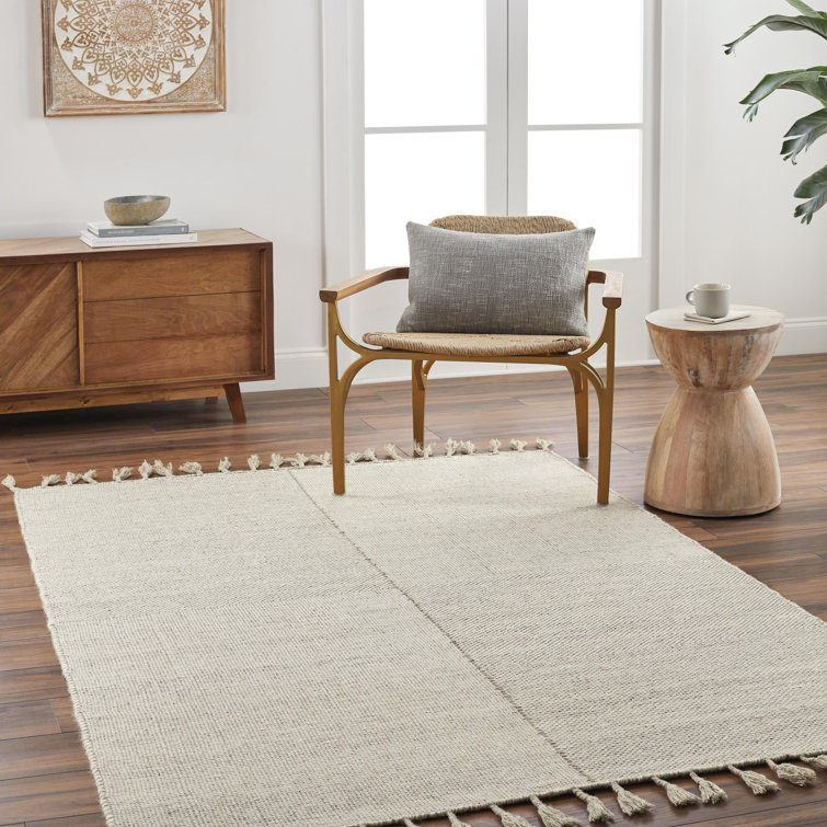 Tapis rectangulaire en laine Doyal