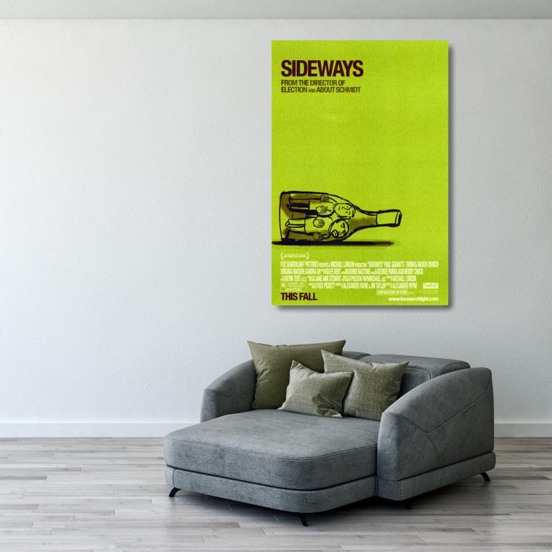 Sideways, 40" H x 27" W