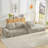 L-Shape Luxury Sectional Oversized Sofa
