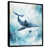 Black Floater Framed
