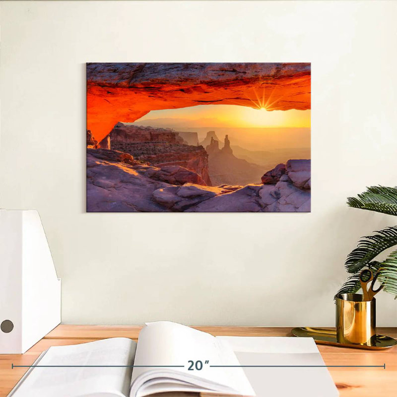 Alvord Mesa Arch Daybreak, 8" H x 12" W