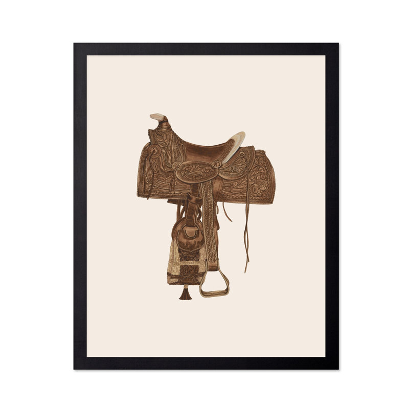 Selle de cheval No4, Unframed, Poster, 16"H x 20"W