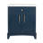 27.8" Modern Bathroom Vanity Sink Combo in Blue with Solid Wood & MDF Base