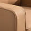 Fauteuil club pivotant simple avec accoudoirs en tissu technique 33,6 po l 33,6 po-130547548