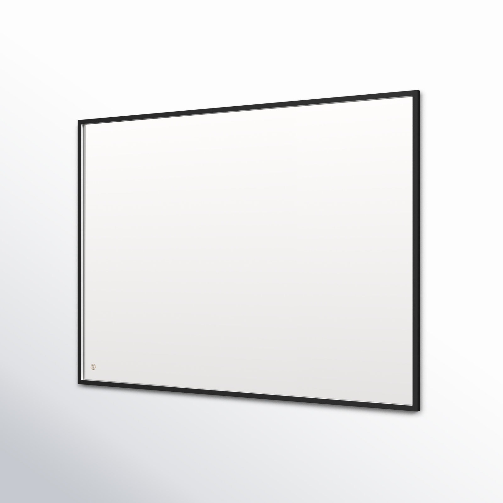 Piche 72" Mirror, Black, 42" x 60"