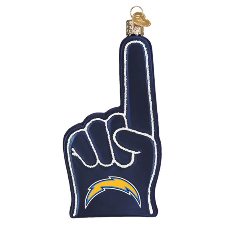 Ornement suspendu en mousse NFL, Les Chargers de Los Angeles